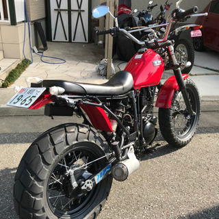 【美車】TW225E カスタム 実走約1万km 自賠責R3.3月末の画像