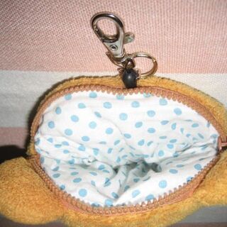 平成レトロ①　リラックマ　リール付き　ポーチタイプの画像