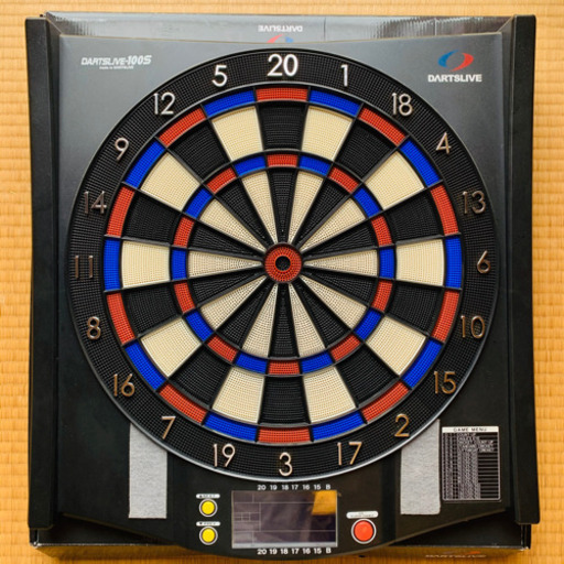 未使用品　ダーツライブ100s　DARTSLIVE100s ほぼ未使用品】DARTSLIVE 100S ダーツライブ ダーツボード