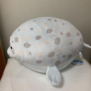 飼い主が決まりました♡【新品未使用】もちもちアザラシ　まんまるぬいぐるみ　の画像
