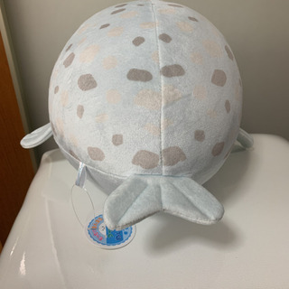 飼い主が決まりました♡【新品未使用】もちもちアザラシ　まんまるぬいぐるみ　の画像