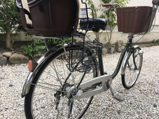 152.子供乗せ自転車26インチMamma Bear