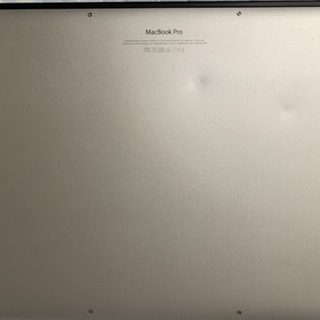 MacBookPro 2015/i7/メモリ16GB/SSD512GB