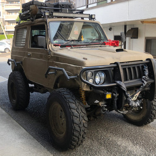 JA22W MT ジムニー　中古車 ジムニー 660 ワイルドウインド 4WD JA22 MT リフトアップ 4WD(茨城)の
