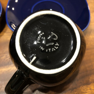 Made in Italy ソーサー&マグカップ2セットの画像