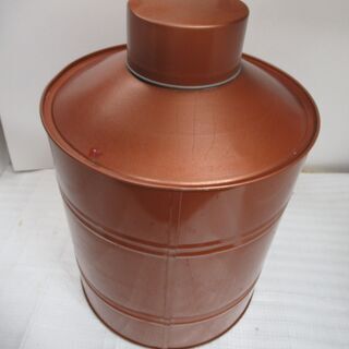 小道具・DIY・インテリア　大型茶缶　中身なし　茶葉を保存するた...