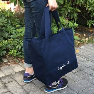 アニエスベーコットントートバッグ