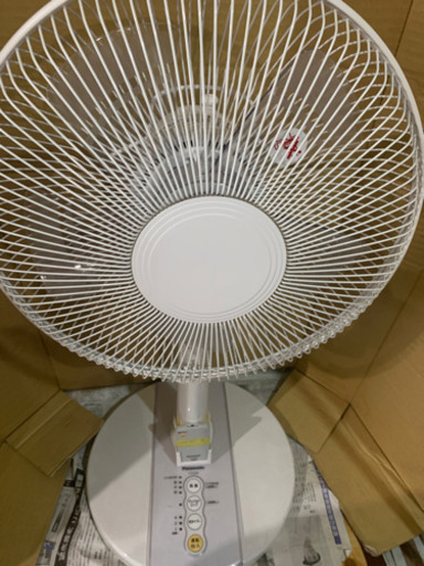 Panasonic リモコン付き扇風機　F-CL324-W