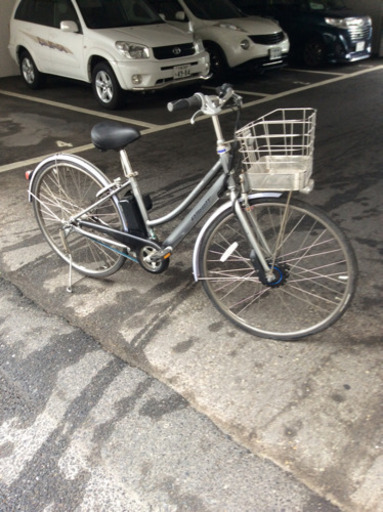 アルベルトの電動自転車‼️