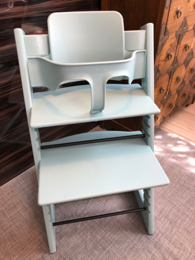 ◉お引渡し決定◉ストッケSTOKKE トリップトラップ アクアブルー