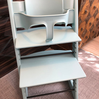 ◉お引渡し決定◉ストッケSTOKKE トリップトラップ アクアブルー