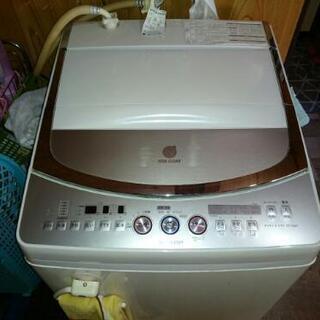 【手渡し】SHARP  高性能全自動洗濯機  8Kg