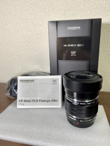 【美品】M.ZUIKO 8mm F1.8 fisheye PRO