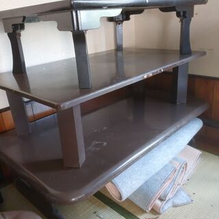 【無料で差し上げます】　座卓（２種類あります）