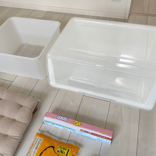 【情報追加】収納用品　お米　座布団　等々　無印良品　ニトリの画像