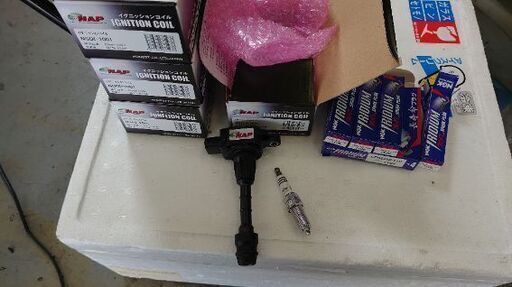 イグニションコイル、スパークプラグ 未使用