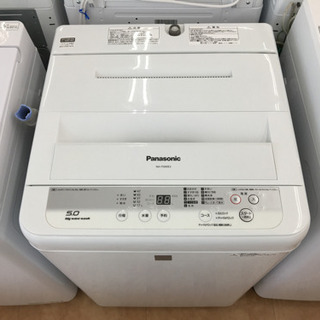 【トレファク摂津店】Panasonic(パナソニック)の5.0kg全自動洗濯機が入荷しました！