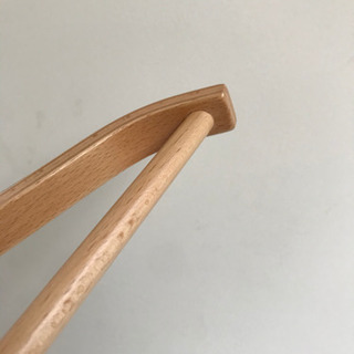 値下げ！　木のハンガー　Cの画像