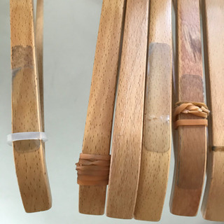 値下げ！　木のハンガー　Cの画像