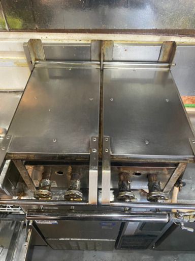 業務用餃子焼き機　鉄板