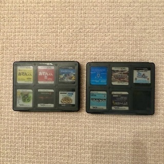 中古：NINTENDO DSi LL（本体・アダプタ他）、ソフト25本の画像