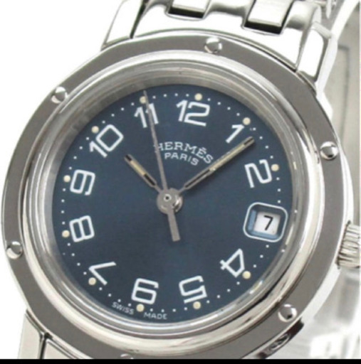 エルメスクリッパー　磨き済み（新品仕上げ）美品 、本物