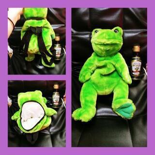 カエルのぬいぐるみセットの画像