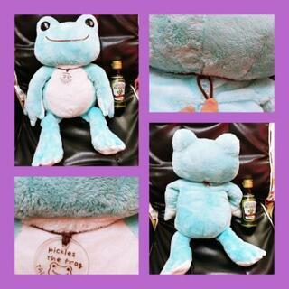 カエルのぬいぐるみセットの画像