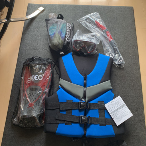 スノーケル 5点セット　新商品