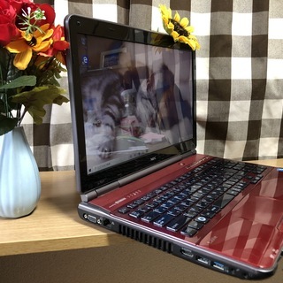 ☆彡値下げＷｅｂカメラUSB接続付き・新品SSD240GB☆超高速i7第二世代/人気ＮＥＣ/Win10 64bit/Office2019付/15.6ｲﾝﾁ/メモリ８ＧＢ/無線/DVD・ＣＤ再生ソフト付・クリスタルレッド　No.2103001の画像