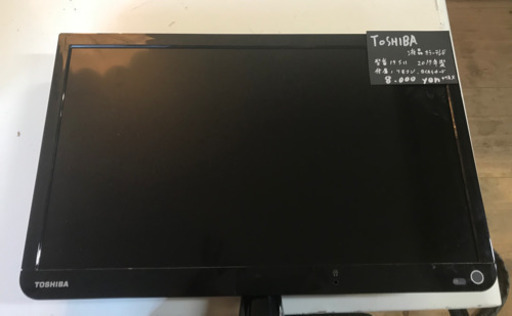 JH00818 液晶カラーテレビ　東芝　2017年製　19S11 レグザ