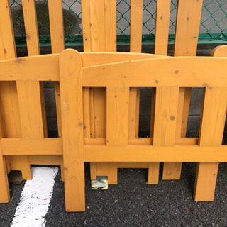 二段ベッド　木製　中古美品の画像