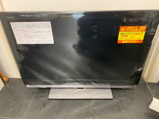 SHARP製★録画機能付き32インチテレビ★Blu-ray再生機能付き★6ヵ月間保証付き★