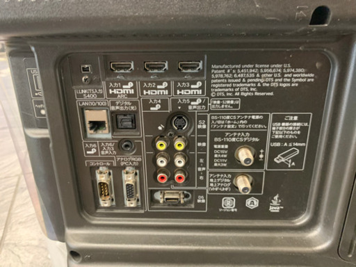 SHARP製★録画機能付き32インチテレビ★Blu-ray再生機能付き★6ヵ月間保証付き★