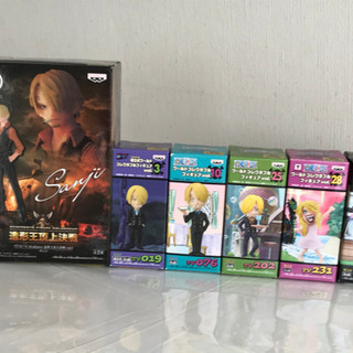 【お取引中】　　　　ワンピースサンジ　フィギュア　6体セット＋ス...