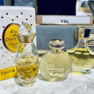 店頭販売済み　★Dior＆Nina Ricci ミニ香水3点SE...