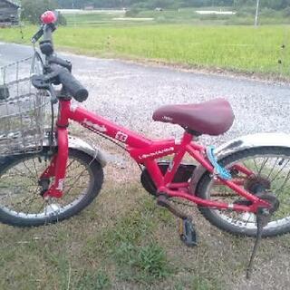 最終値下げ 子供用18インチ自転車の画像