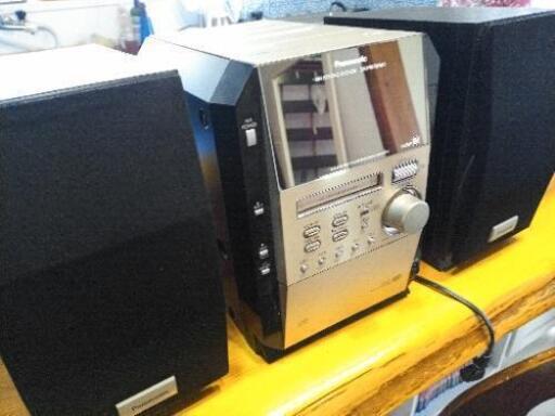 取引中 パナソニックコンポsa-pm700md CD/MD/カセット