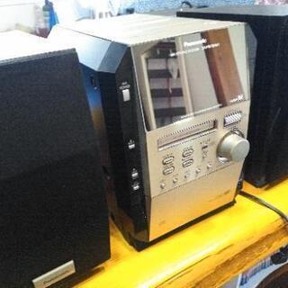 取引中 パナソニックコンポsa-pm700md CD/MD/カセット