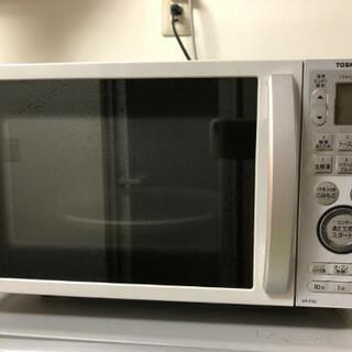 東芝電子レンジオーブン付き08年製の画像