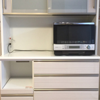 ↓値下げ↓ニトリ食器棚 キッチンボード ポスティア120 美品