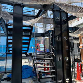 鉄骨とび•外装工事全般•性別問いませんの画像