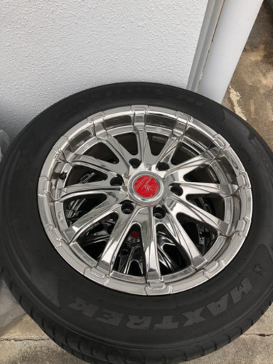 17インチ4本　タイヤ付き