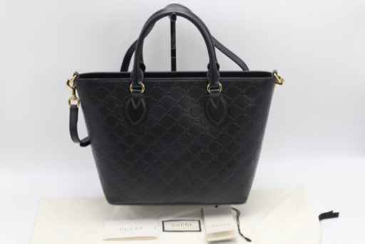 《GUCCI/グッチシマ トートバッグ》Sランク 未使用品 ショルダー 極美品