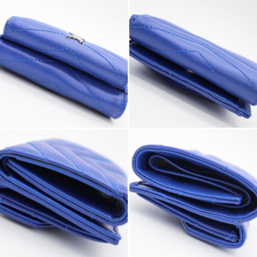 《YVESSAINTLAURENT/ミニウォレット》Sランク 未使用品 極美品