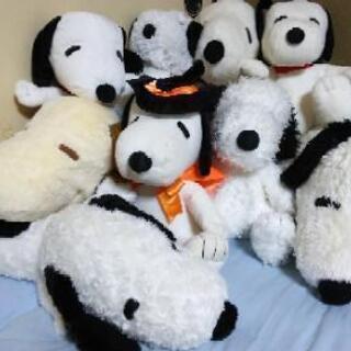 【値下げしました】スヌーピーぬいぐるみ&パペットの画像