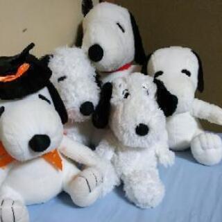 【値下げしました】スヌーピーぬいぐるみ&パペットの画像