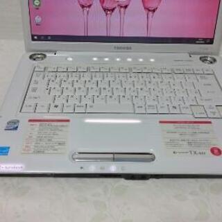【M1542】すぐ使え 送料無料★サポート充実 初心者OK win10ffice2016 東芝 ノートの画像