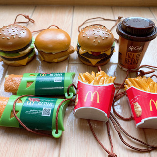 マクドナルド　フードストラップ
