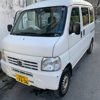 ホンダ　アクティ売ります。　現場号　軽バスの画像